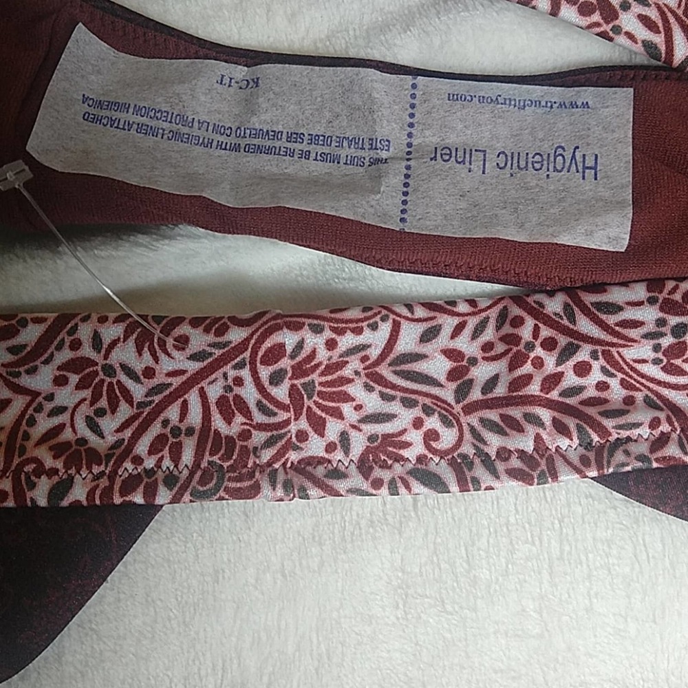 Athleta Aqualuxe Batik Swimsuit Bikini Bottom - Picture 10 of 14